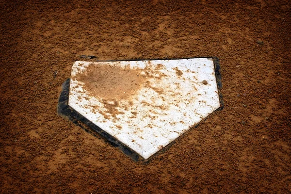 Baseball HomePlate Principal Base Score Game Competition — Fotografia de Stock