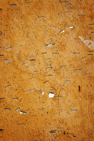 Bollettino del bordo di sughero Spille e graffette — Foto Stock
