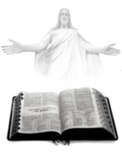 Bíblia Palavra Sagrada Religião Espiritual — Fotografia de Stock