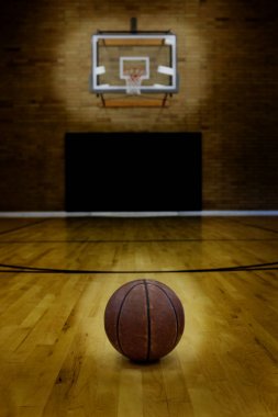 Rekabet ve spor top sahada basketbol