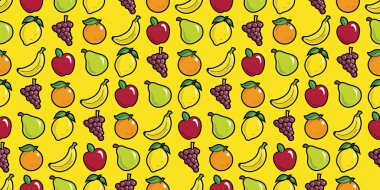 meyve seamless modeli tekrarlamak