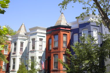Washington Dc Capitol Hill'de Renassiance evleri
