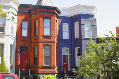 Washington Dc Capitol Hill'de Renassiance evleri