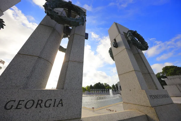 Memorial da Segunda Guerra Mundial DC — Fotografia de Stock