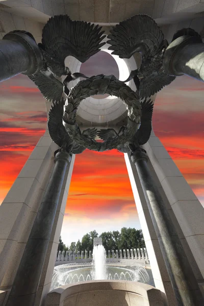 Monumento a la Guerra Washington DC — Foto de Stock