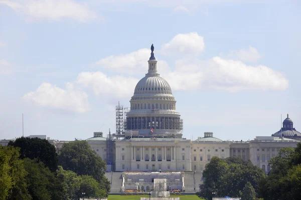 Capitolio de Estados Unidos en construcción — Foto de Stock