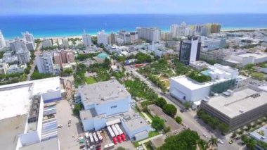 Miami Beach hava ufukta