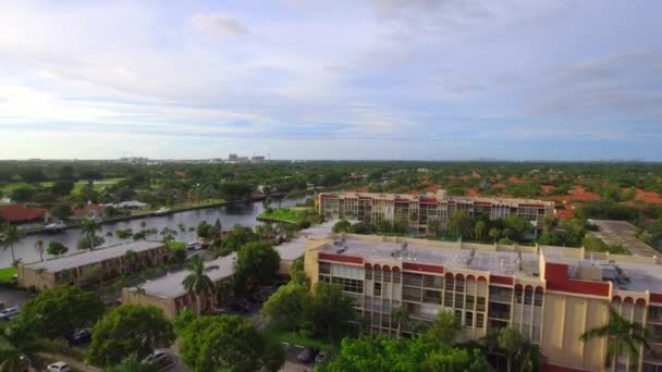 Vídeo aéreo Hallandale FL — Vídeo de stock