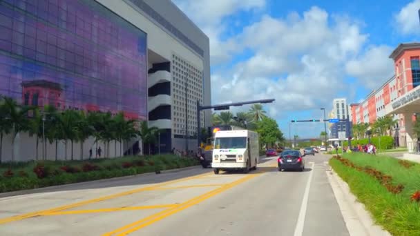 FIU Campus Drive Lager video — Stockvideo