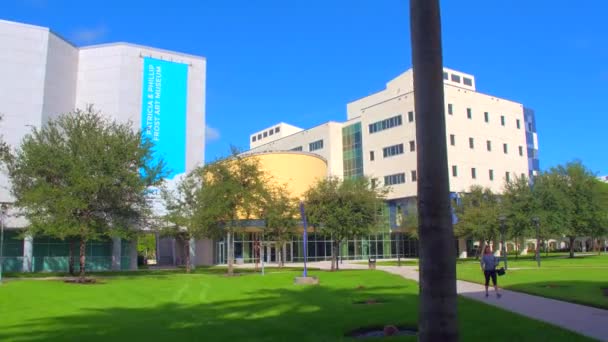 FIU Miami university — Stockvideo