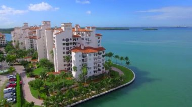 Fisher Island hava yörüngesine