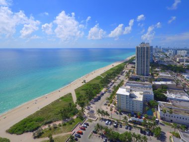 Miami Beach Florida hava görüntü