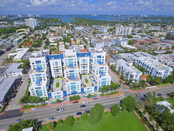 Aerial bild av Miami Beach Florida — Stockfoto