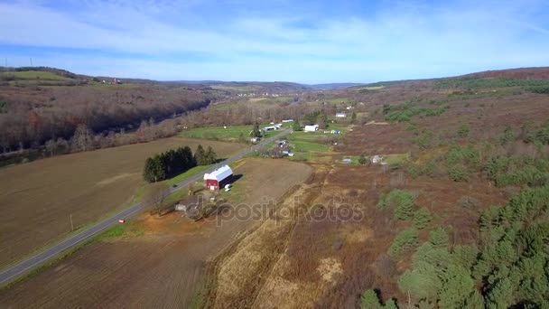 Drone felvételeket Whitney Pointe New York-i 4k — Stock videók