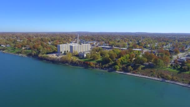 Aerial video Willowock Ohio — Stock Video