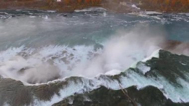 Hava tur Niagara Şelaleleri Şelalesi 4k