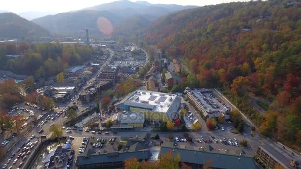 Visite Guidée Vidéo Aérienne Gatlinburg Tennessee USA — Video