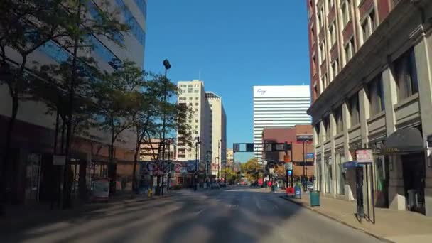 Centro de Cincinnati Ohio — Vídeo de stock