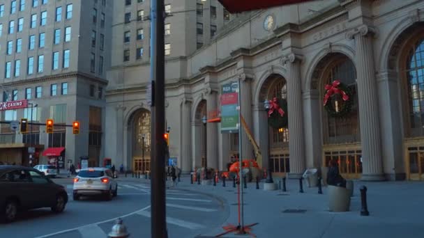 Tower City Center Cleveland Ohio — Stock Video