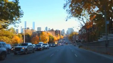 Avenue Road Toronto üzerinde sürüş 