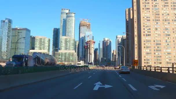 Downtown Toronto Kanada — Stock videók