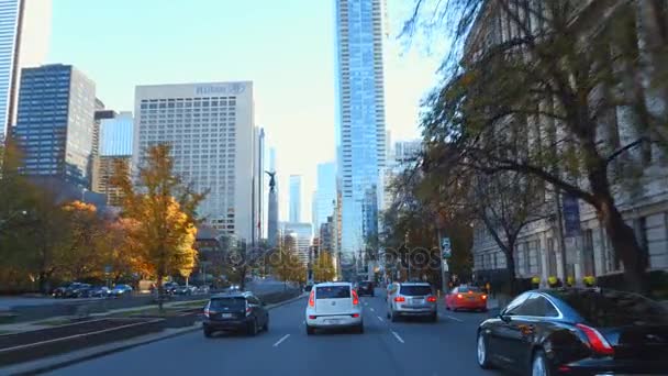 University Avenue do centrum Toronto — Wideo stockowe