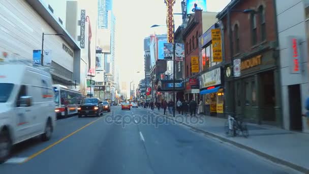 Yonge dundas quadrado — Vídeo de Stock