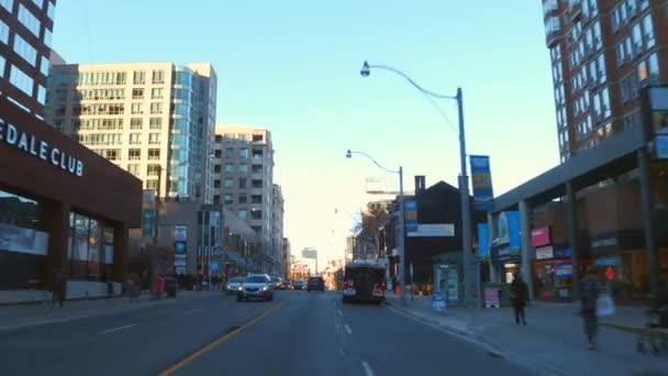 Yonge Street Toronto — Stockvideo