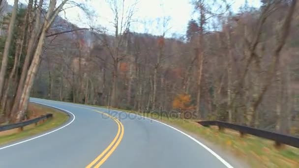 Conduzir através de Gatlinburg e das Montanhas Smokey — Vídeo de Stock