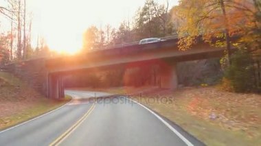 Gatlinburg ve Smokey Dağları ile sürüş