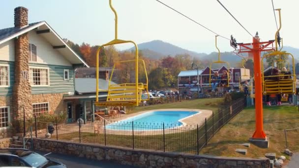 Gatlinburg Skylift skladem video — Stock video