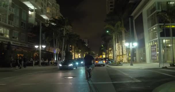 Miami Art Basel la nuit 4k — Video