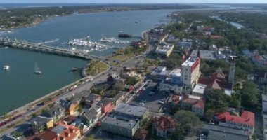 Hava video köprü, aslanlar St Augustine Fl