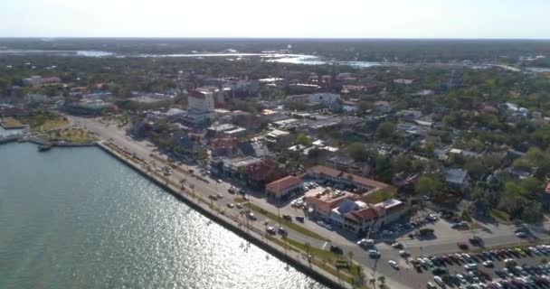 Vídeo aéreo St Augustine Florida — Vídeos de Stock