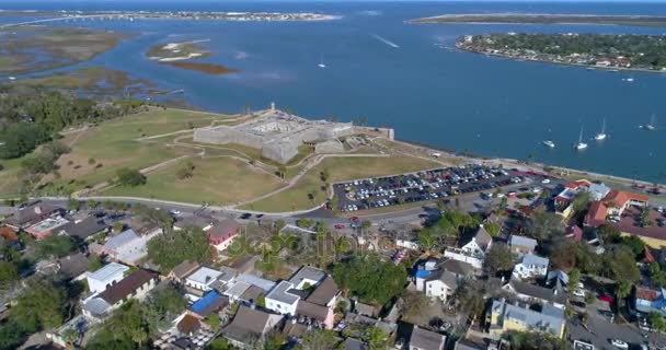 Castillo de san marcos anzeigen — Stockvideo