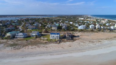 Havadan görüntü Vilano Beach St Augustine