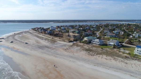 Imagen aérea de Vilano Beach St Augustine — Foto de Stock