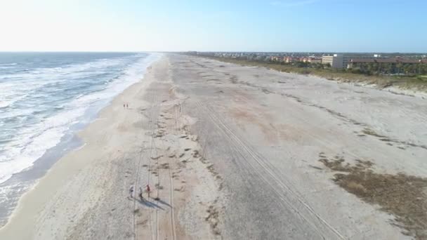 Luchtfoto video St Augustine Fl 4k 60p — Stockvideo