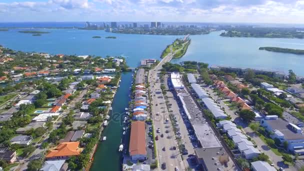 Aerial video 125th Street Nmb — Stockvideo