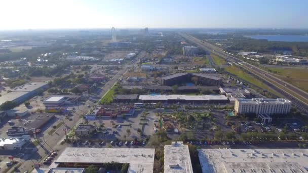 Vídeo aéreo International Drive Orlando FL — Vídeo de Stock