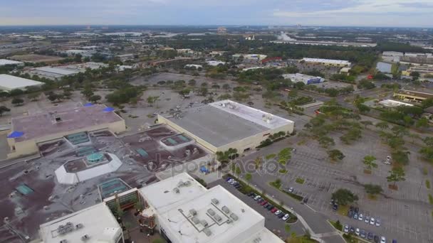 De luchtfoto video van Florida Mall — Stockvideo