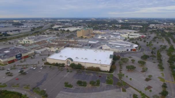 Aerial video köpcentrum — Stockvideo