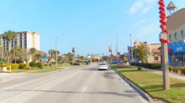 Uluslararası sürücü Orlando üzerinde sürüş