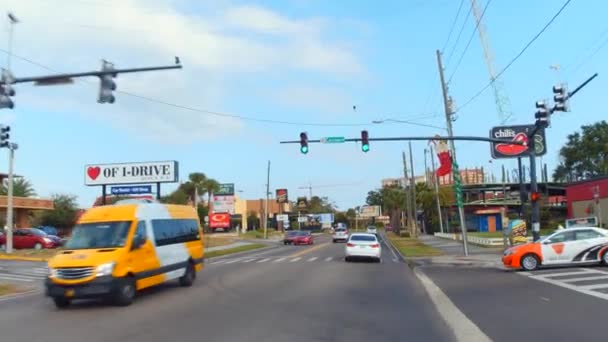 Guidare su International Drive Orlando — Video Stock