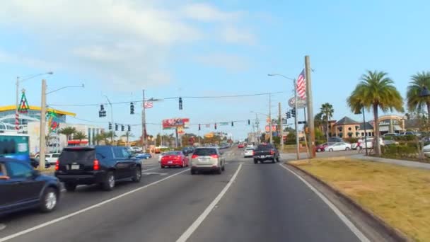 Conducir en International Drive Orlando — Vídeos de Stock