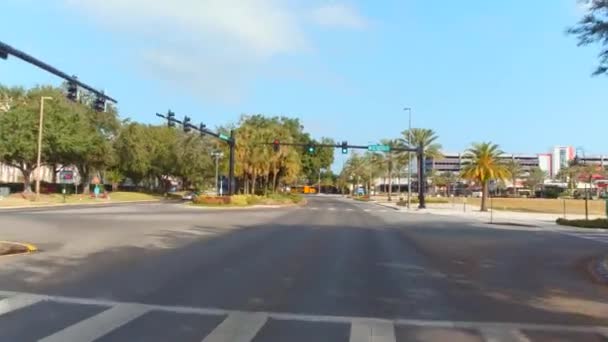 Rijden op International Drive Orlando — Stockvideo