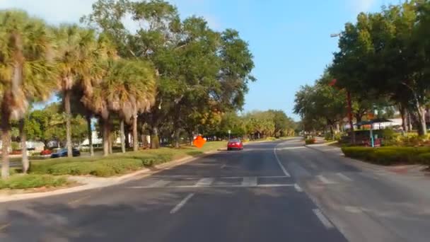 Condução em International Drive Orlando — Vídeo de Stock