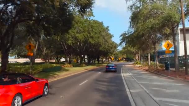 Condução em International Drive Orlando — Vídeo de Stock