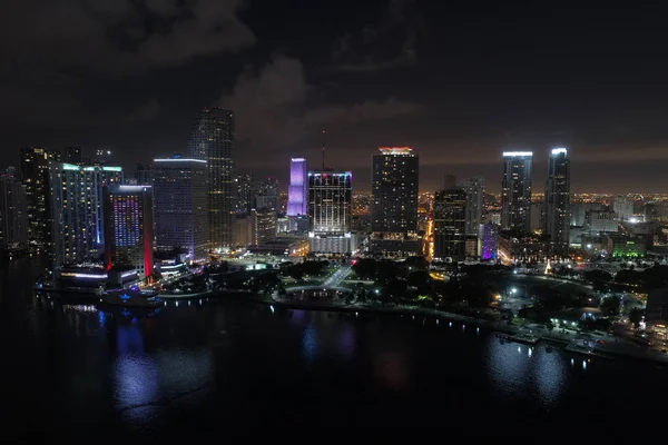 Aerial Downtown Miami Florida — Stock Photo, Image