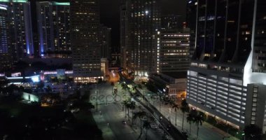 Hava gece video Downtown Miami